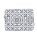 14in Black Tropics Quilt Laptop Case