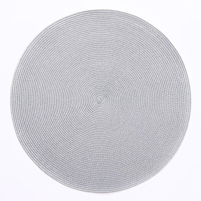 15" Round Lurex Placemats - Pioneer Linens