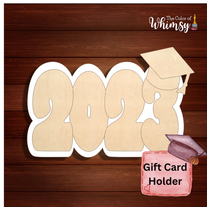 2023 Graduation Cap Gift Card Holder