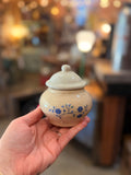 Vintage Candle With Lid - Caramel Whiskey
