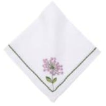 Allium Burst Embroidered Napkin
