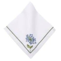 Allium Burst Embroidered Napkin
