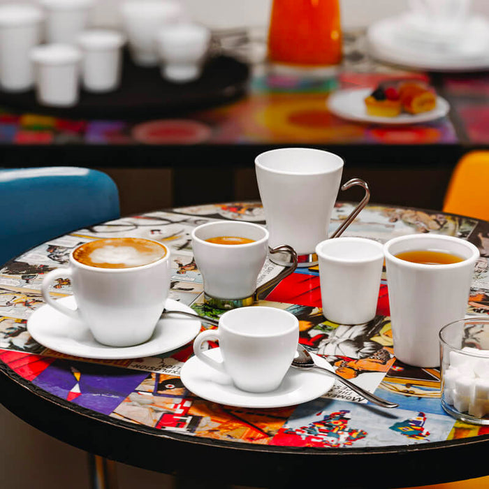 Aromateca Caffeino Bianca 9,5 cl Set 6 Pz