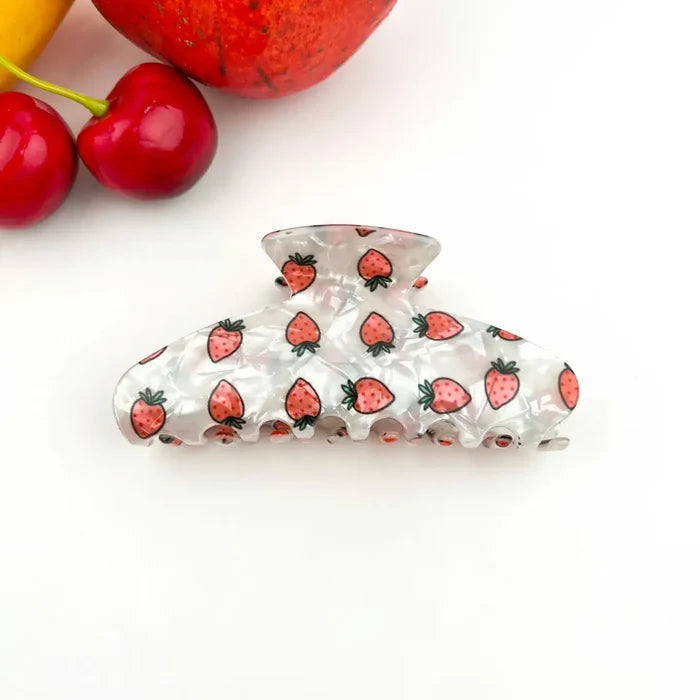 Assorted Fruit Claw Clips