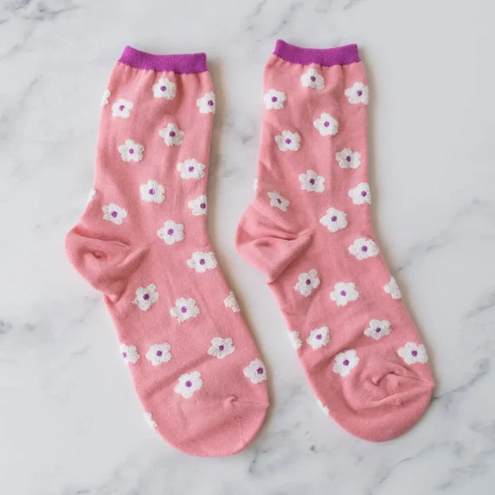 Pink White Daisies