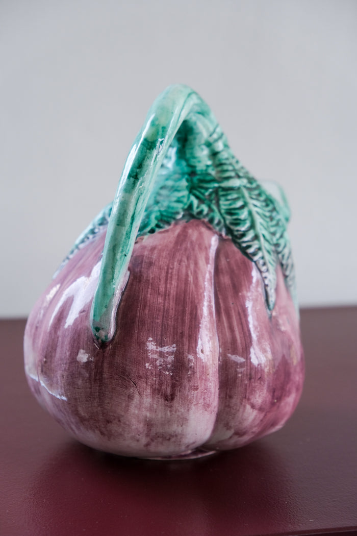 Aubergine pitcher