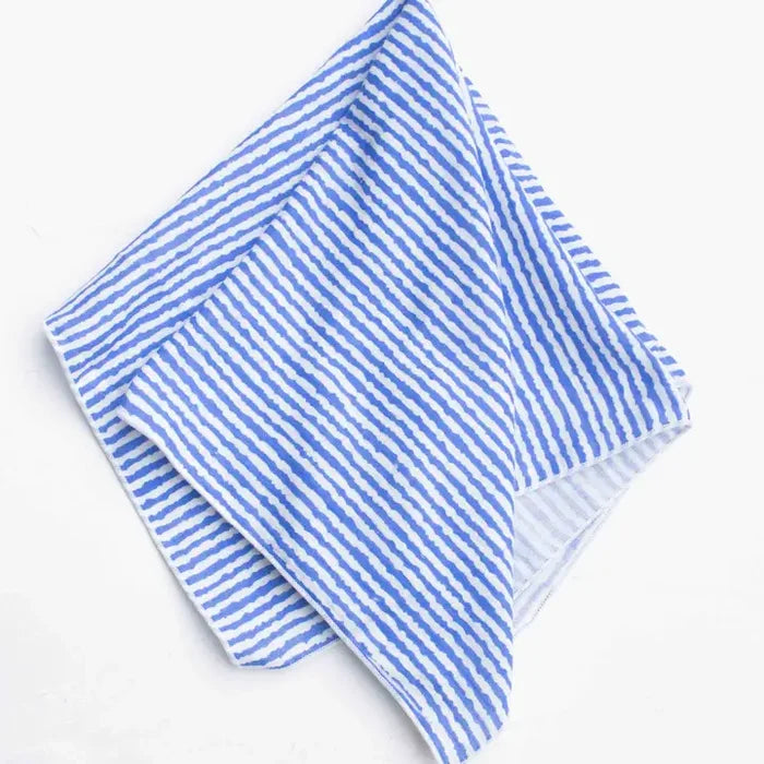 Bandana- Blue & White Striped