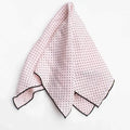 Bandana- Pink & Black Hearts