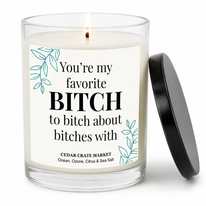 Best Friend Candle, Floral Sandalwood Musk