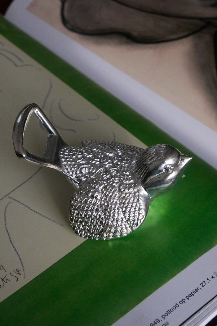 Bird bottle opener