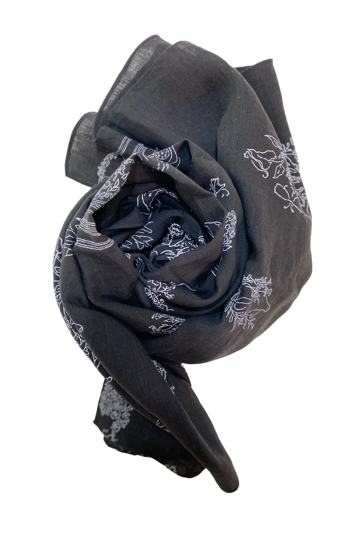 BLACK STOLE
