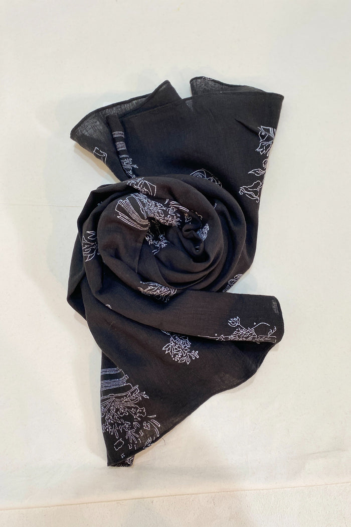 BLACK STOLE