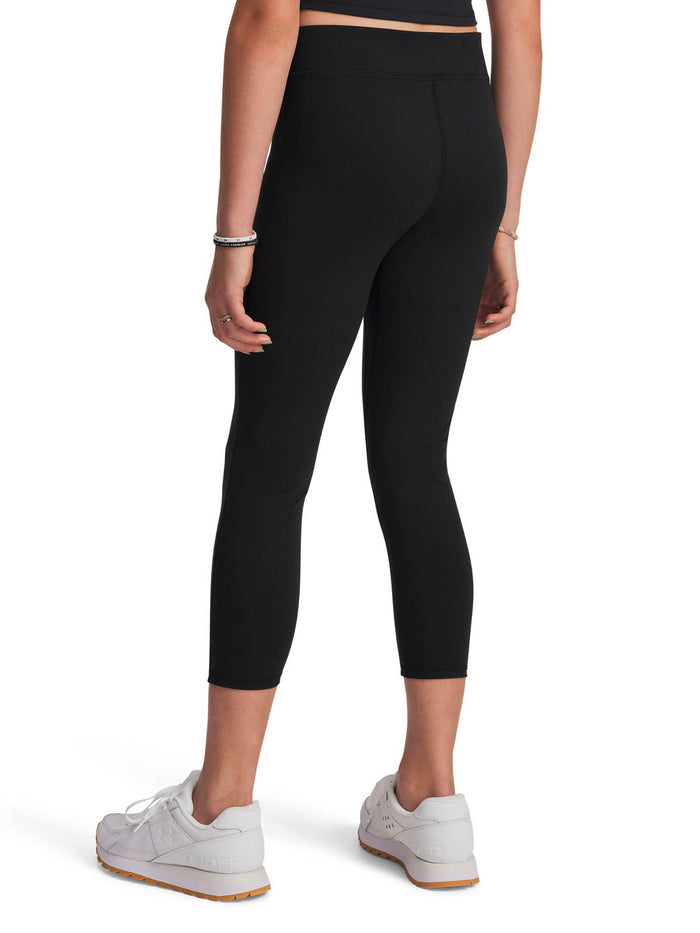 Calzas Under Armour motion crop negro para niñas