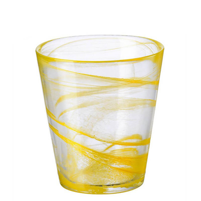 Capri Ginestra Bicchiere 37 cl Set 6 Pz Vetro Colorato