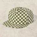 Checkerboard 5 Panel Hat Assorted - Green