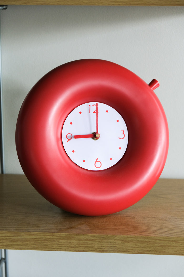 Chunky ceramic clock