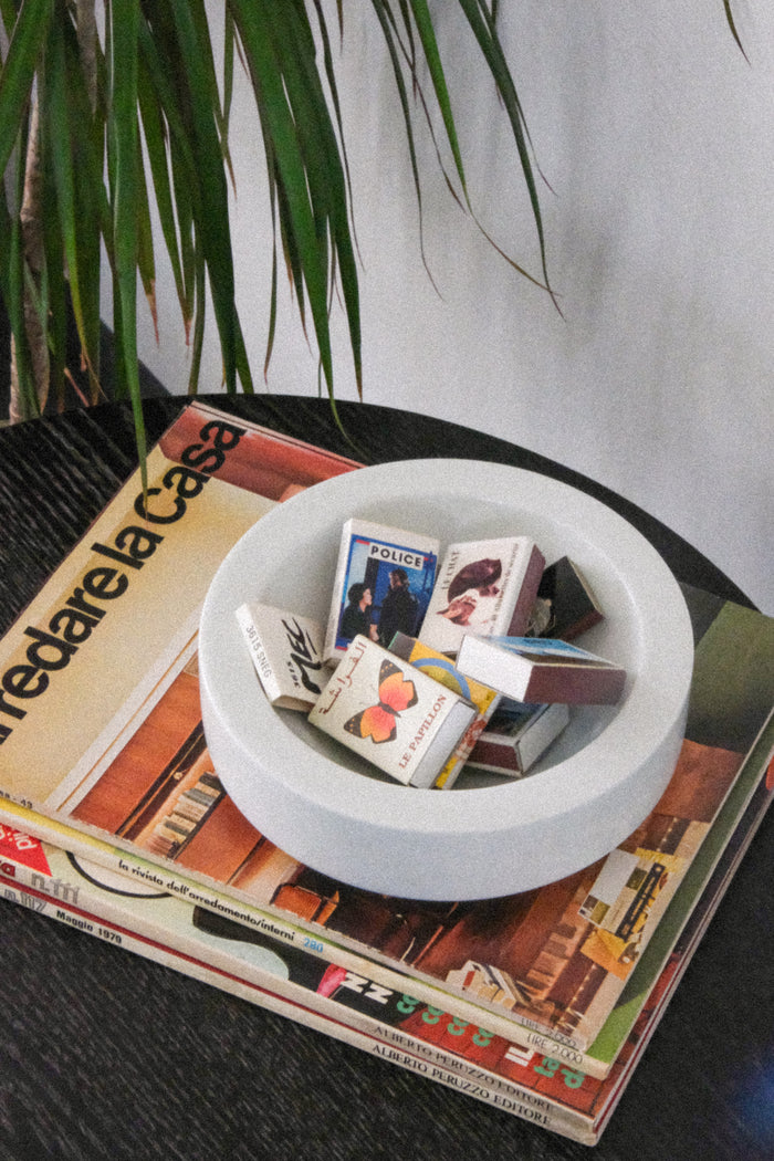 Chunky white bowl
