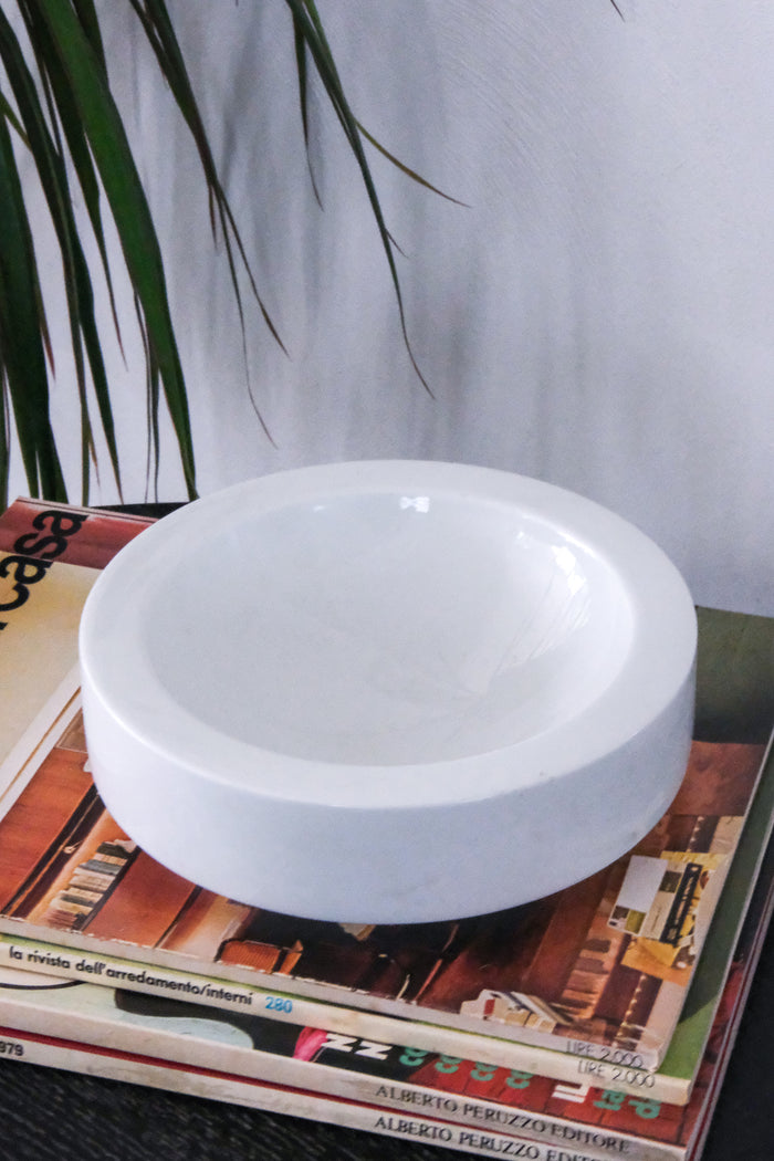 Chunky white bowl