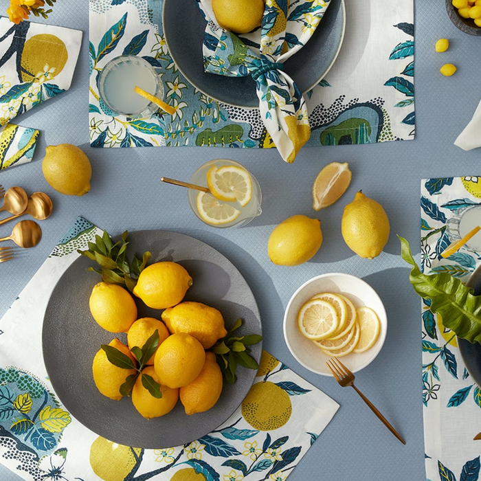 Pioneer Linens - Citrus Garden Table Linens by Matouk