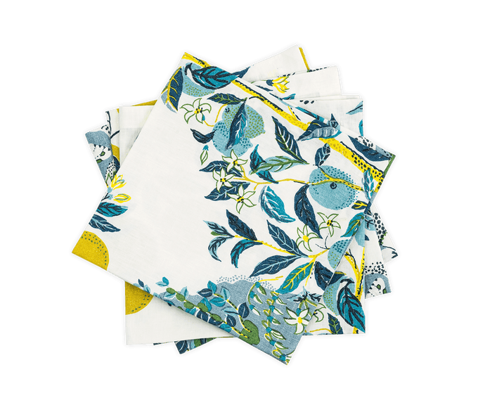 Pioneer Linens - Citrus Garden Table Linens by Matouk