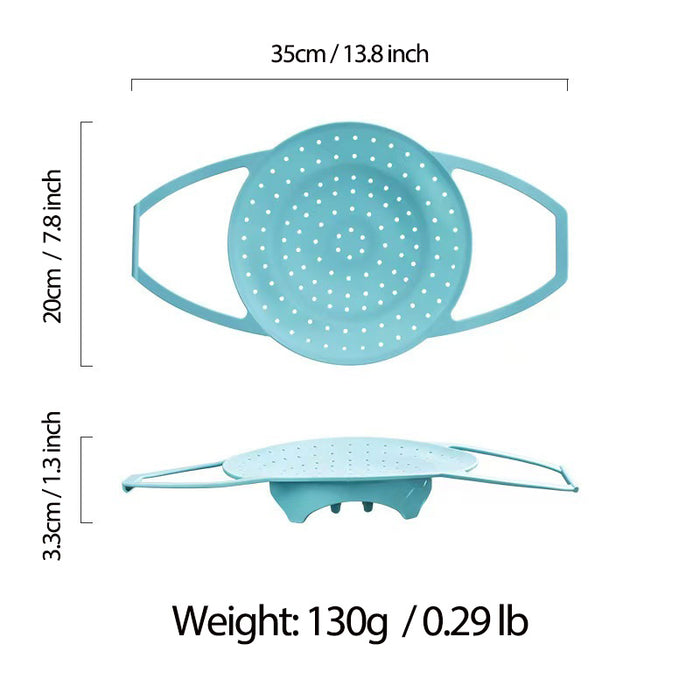Collapsible Silicone Steamer Basket