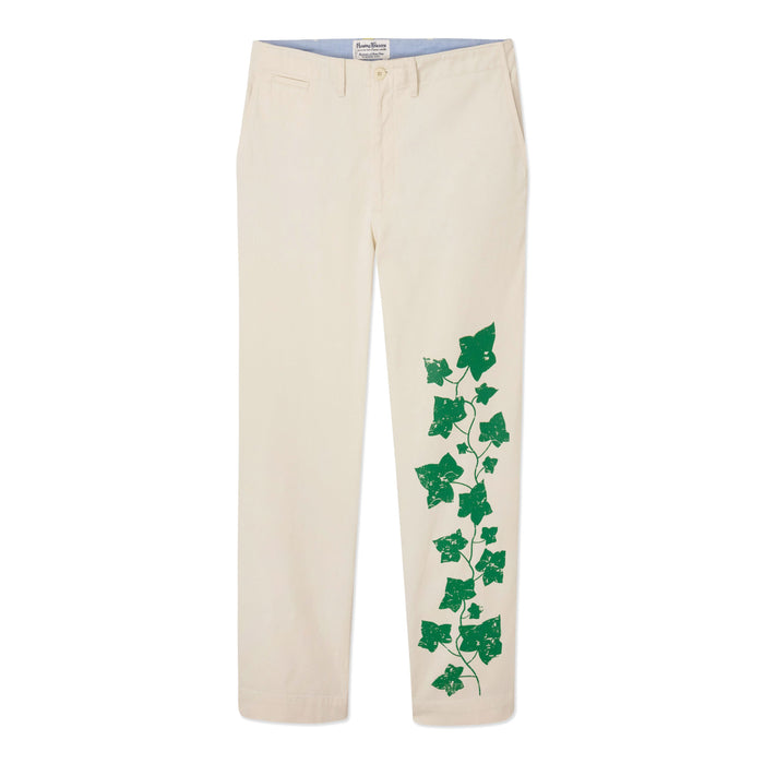 Cotton Twill trousers (Ivy Wide Leg Cotton Trousers)