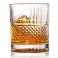 Crystal Spinning Scotch Rocks Glass