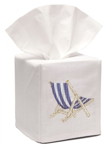 Deck Chair Tissue Box Cover