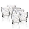 Diamond Bicchiere Acqua 30 cl Set 6 Pz In Vetro Trasparente