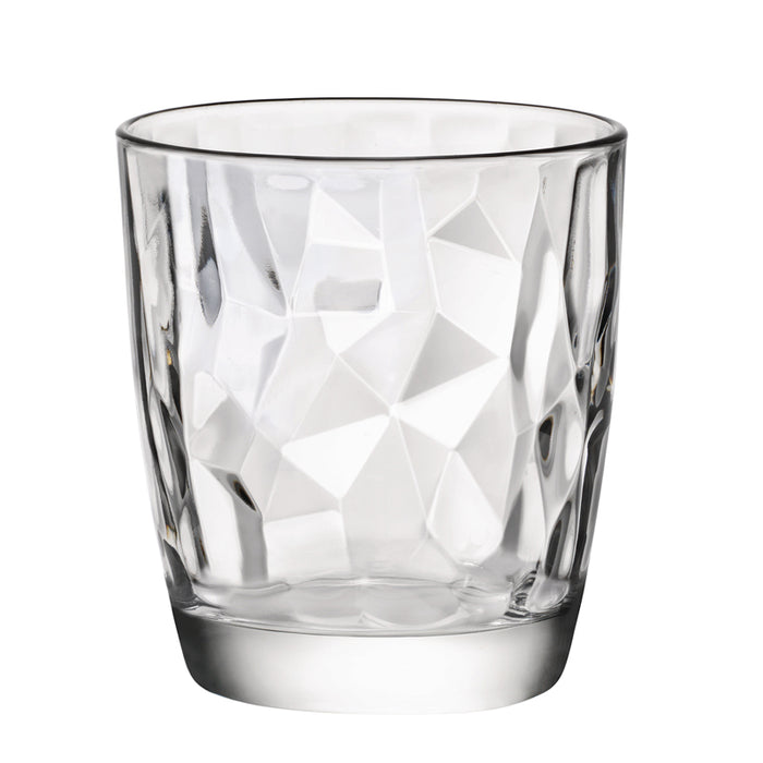 Diamond Bicchiere Acqua 30 cl Set 6 Pz In Vetro Trasparente