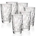 Diamond Bicchiere Cooler 47 cl Set 6 Pz In Vetro Trasparente