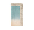 Dip Dye Napkin in Natural & Seafoam, Set of 4 by Kim Seybert