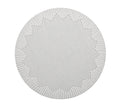 Dream Weaver Placemat in Gray & White