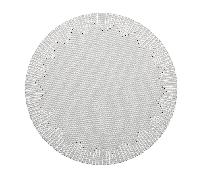 Dream Weaver Placemat in Gray & White