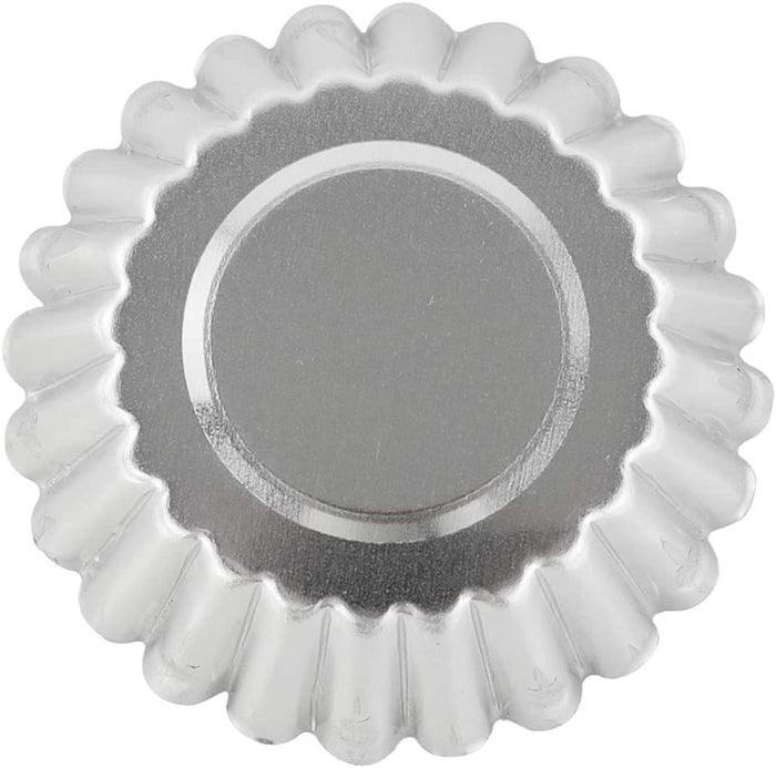 Egg Tart Molds / Mini Tart Pans / Aluminum Pie Tins / Muffin Baking Cups (30 pcs)