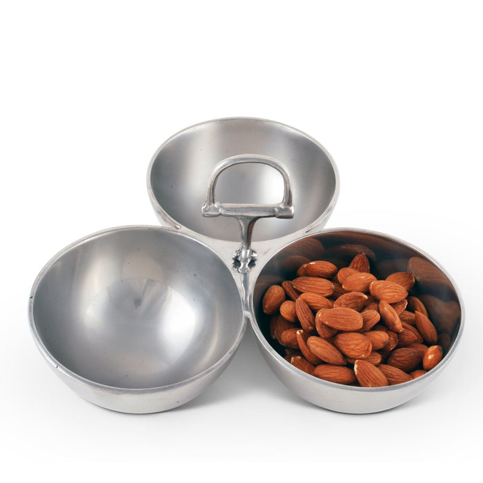 Equestrian Bit 3 Nut Bowl