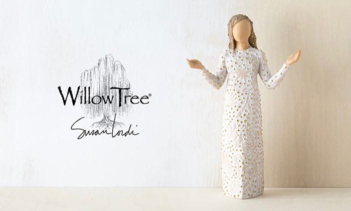 EVERYDAY BLESSINGS SIGNATURE COLLECTION FIGURE SCULPTURE HAND PAINTING WILLOW TREE BY SUSAN LORDI