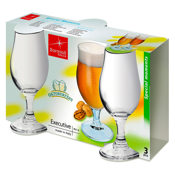 Executive Calice Birra 52,9 cl Set 3 Pz
