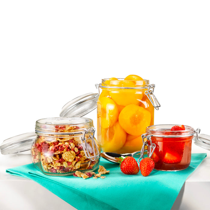 Fido 100 cl Vaso Ermetico Set 6 Pz