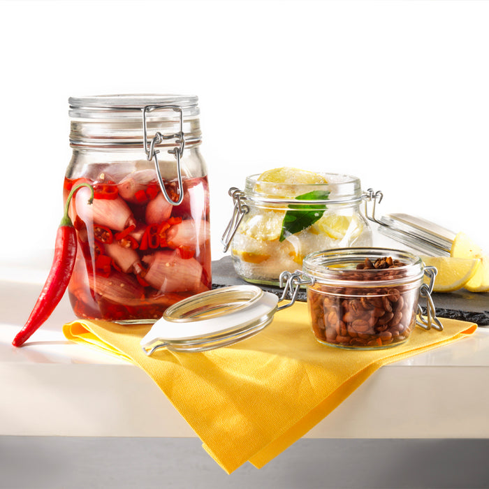 Fido 100 cl Vaso Ermetico Set 6 Pz