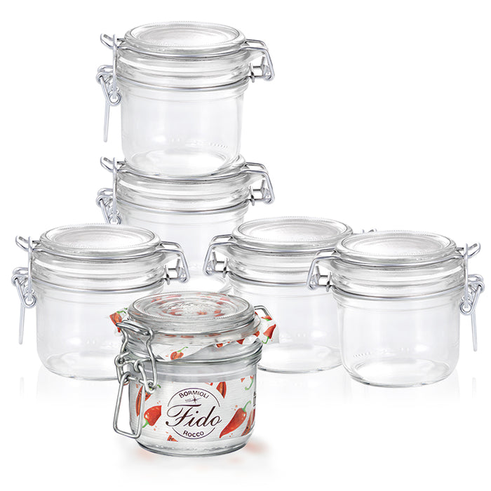 Fido 20 cl Vaso Ermetico Set 6 Pz