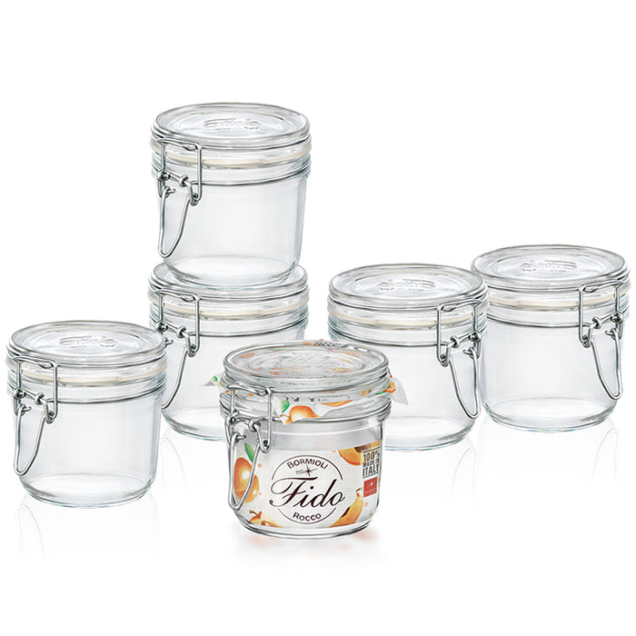 Fido 35 cl Vaso Ermetico Set 6 Pz