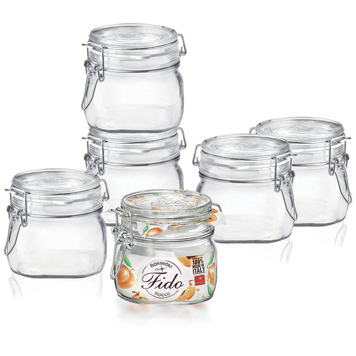 Fido 50 cl Vaso Ermetico Set 6 Pz