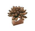 Florette Napkin Ring in Brown
