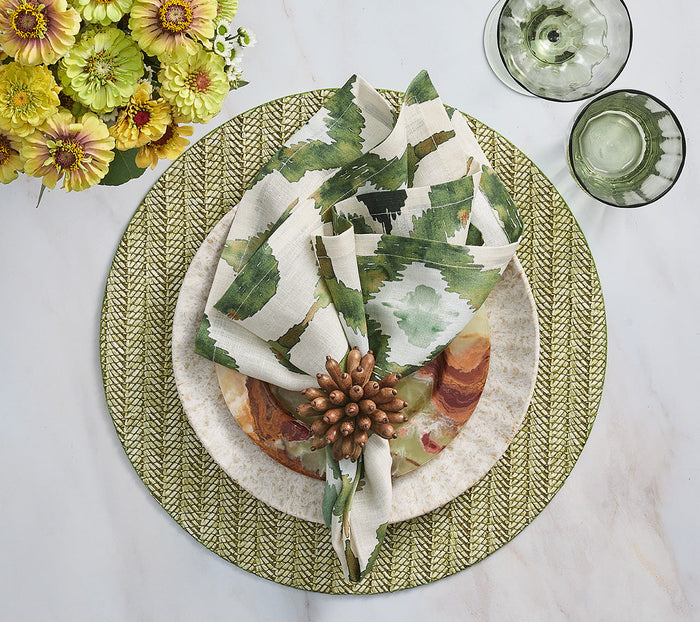 Florette Napkin Ring in Brown