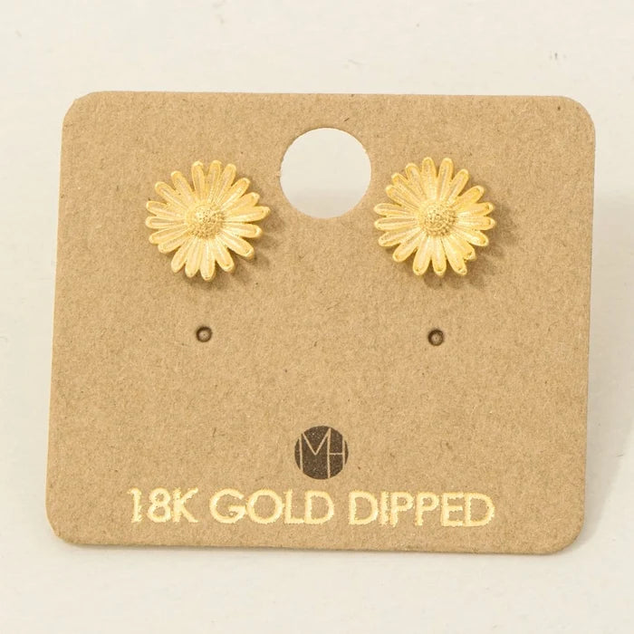 Flower Stud Earrings