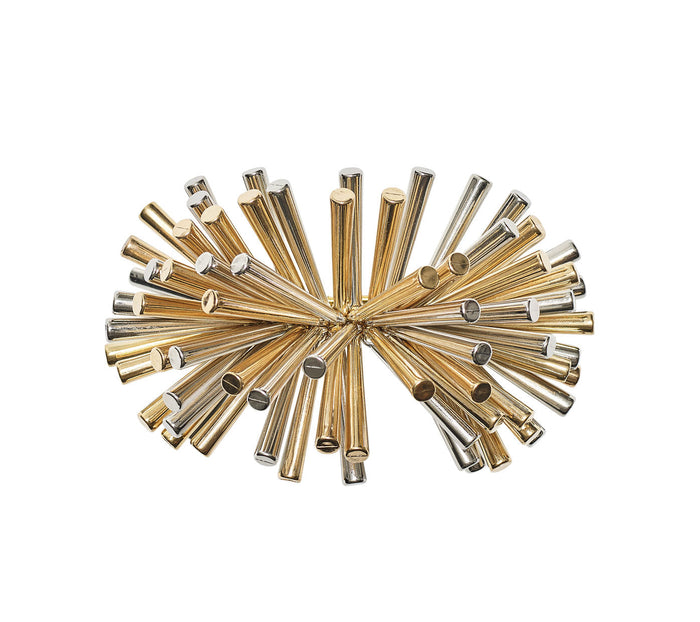Fringe Napkin Ring in Gold & Silver