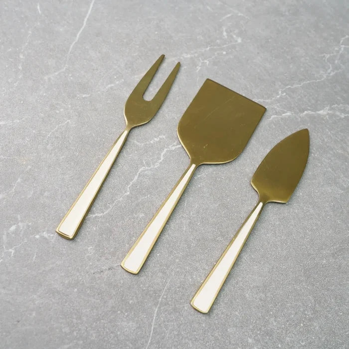 Gold Cheese Knives