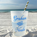 Graham & Nealie, Script Font - 16oz Shatterproof Cups