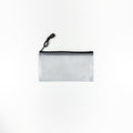 Grid Zip Bag - 8 x 4 inch - Black - Sewfinity.com